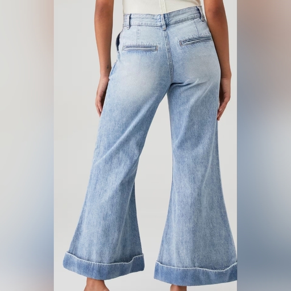 NWT RBL PUPPET THE AVERY WIDE LEG TROUSER SIZE 30 - Picture 4 of 7